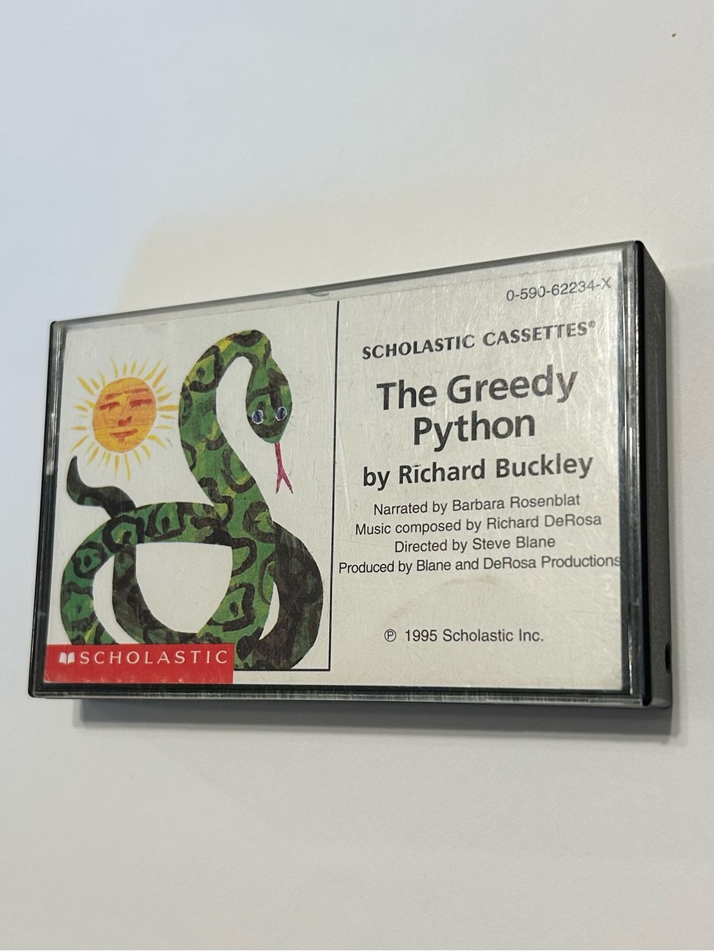 Scholastic Cassettes The Greedy Python